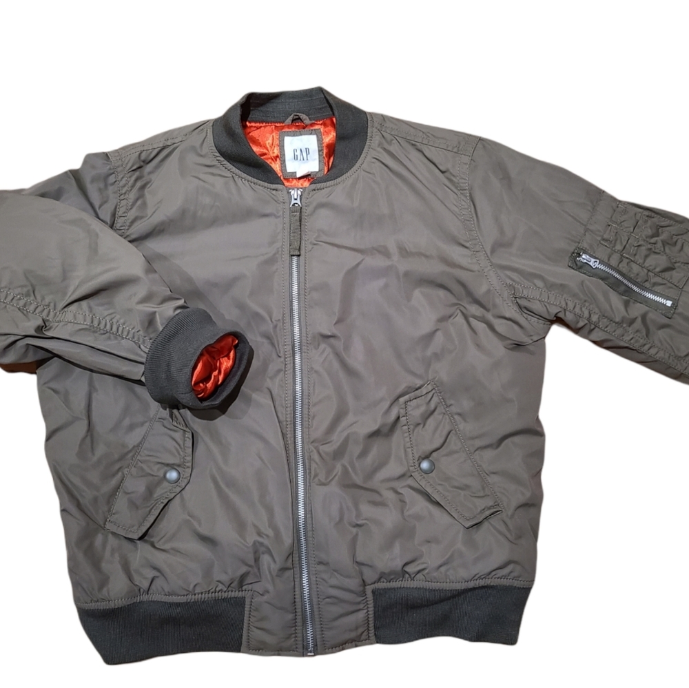 Gap Olive Green Bomber Jacket